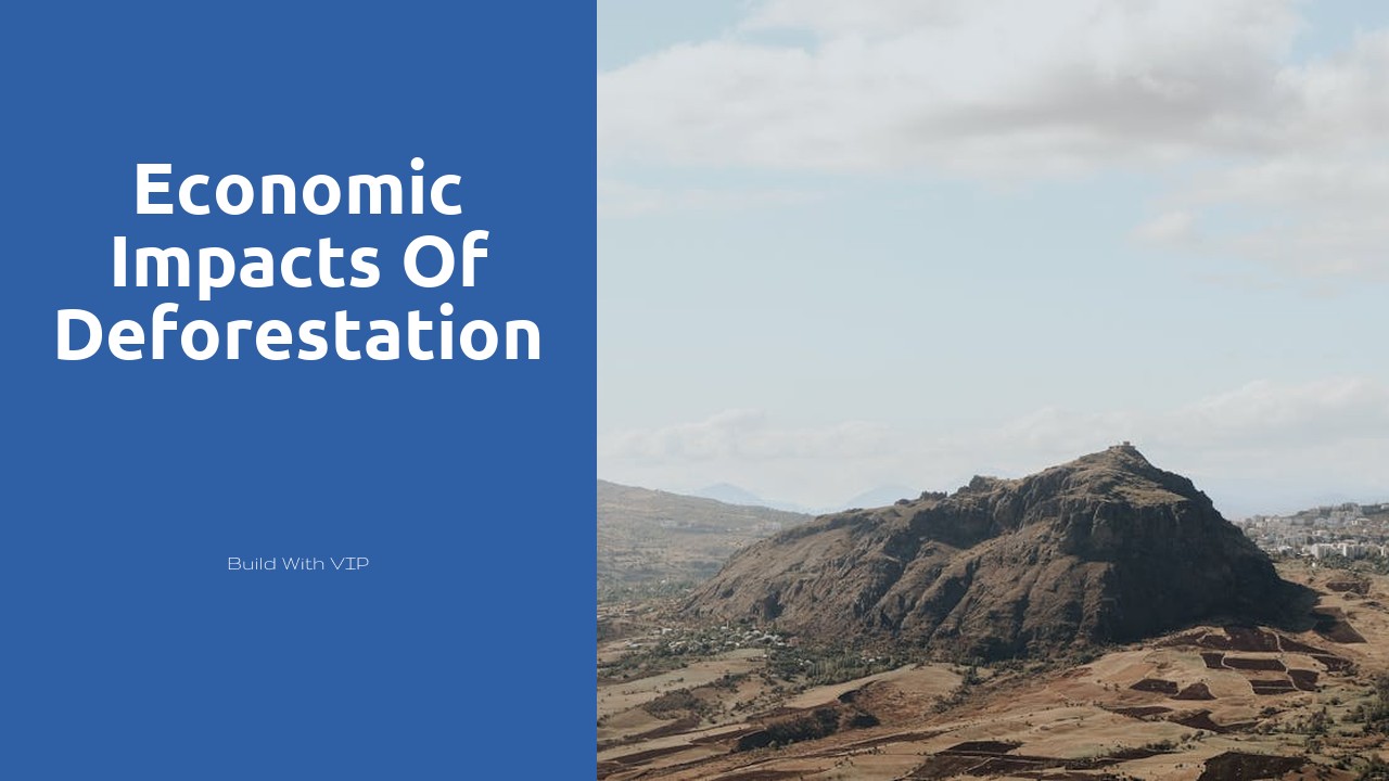 Economic Impacts of Deforestation