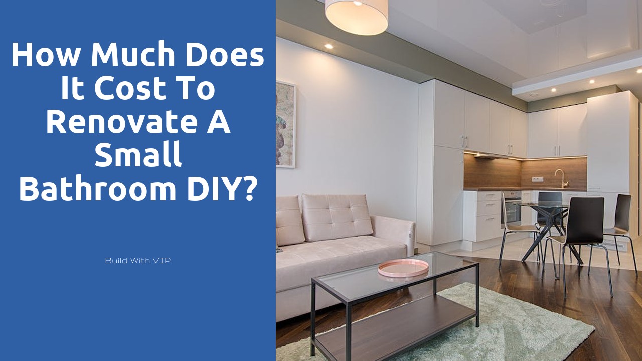 How much does it cost to renovate a small bathroom DIY?